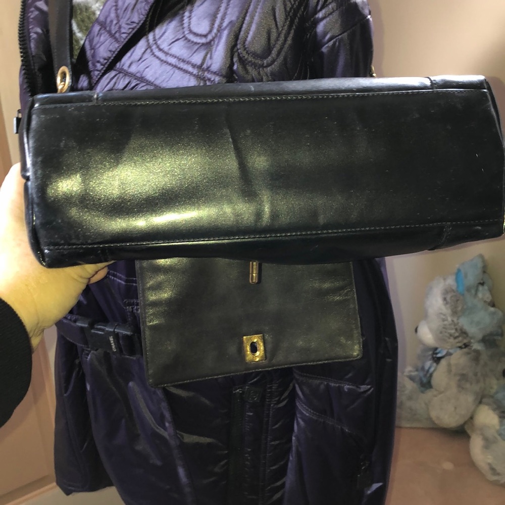 Chanel CC Classic Vintage turn lock gold shoulder bag - Picture 14 of 16